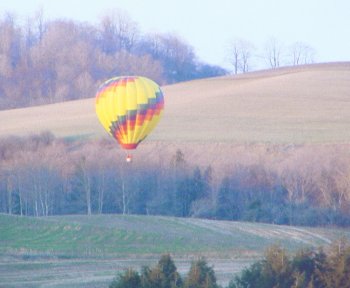hot air balloon flights