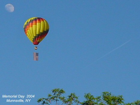 hot air balloon flights